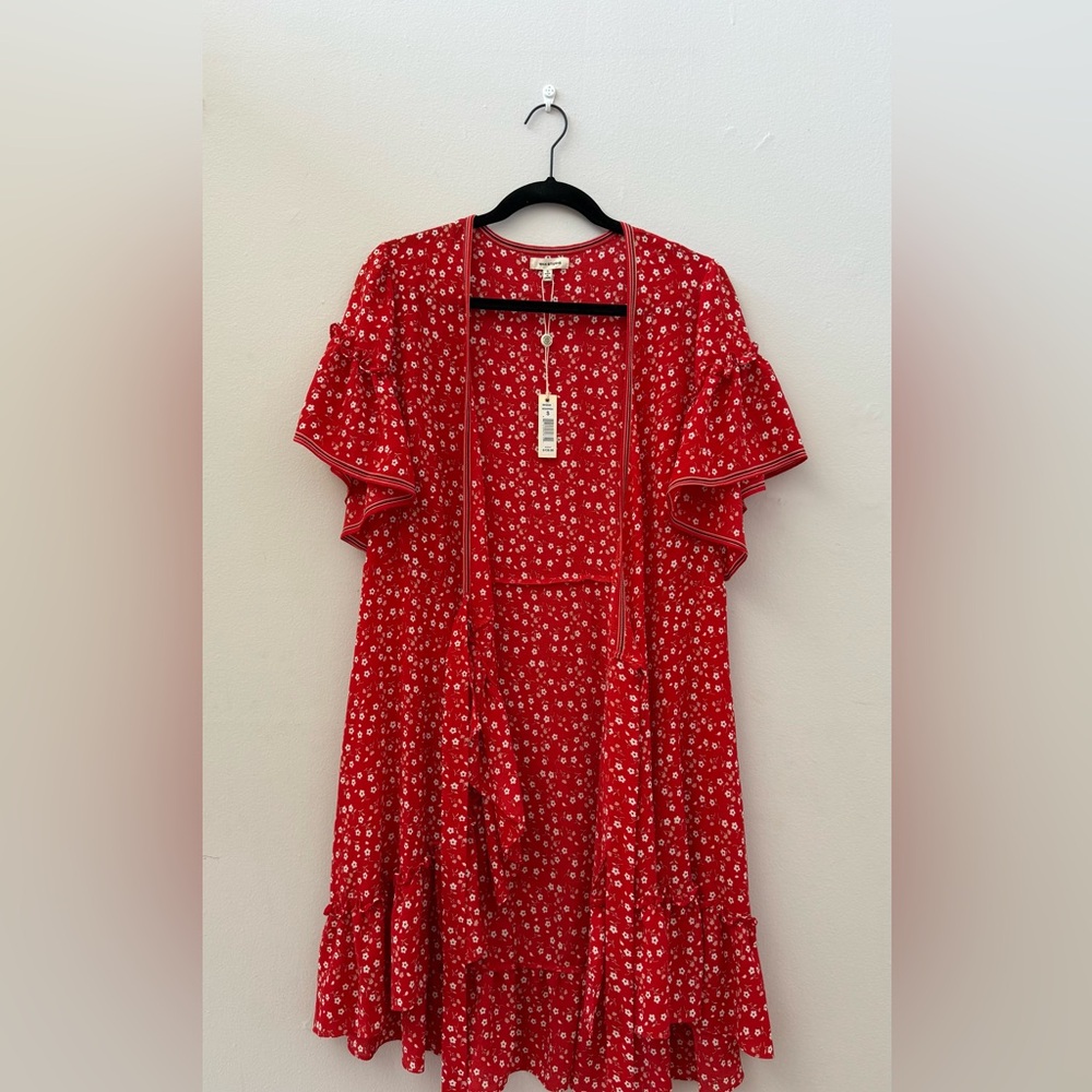 Red Kimono - Size Small